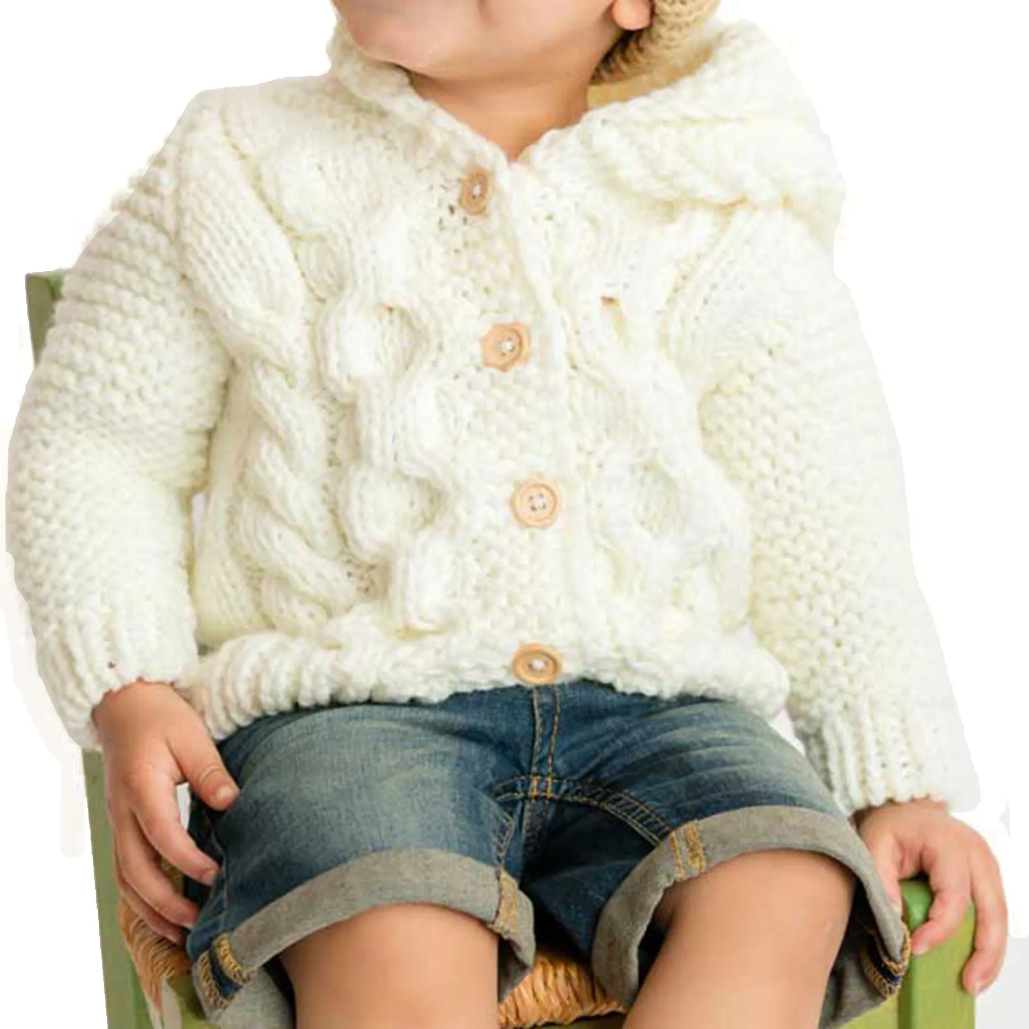 Hooded Coat Sweater for Babies - Huggalugs Infant Apparel