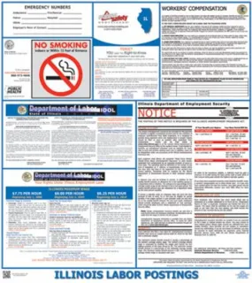 Illinois State Labor Law Poster
