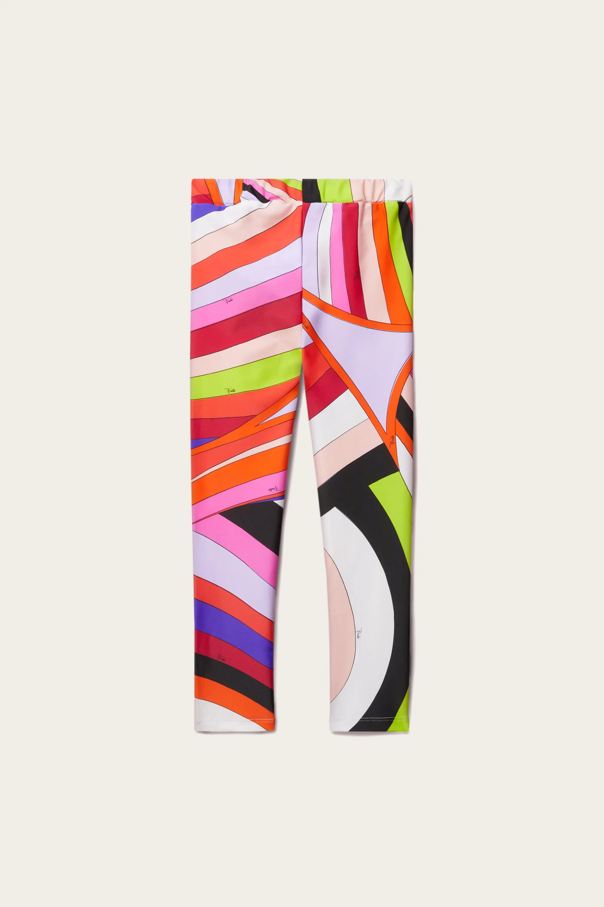 Iride-Print Leggings can be rewritten as Colorful Printed Leggings for better search engine optimization.