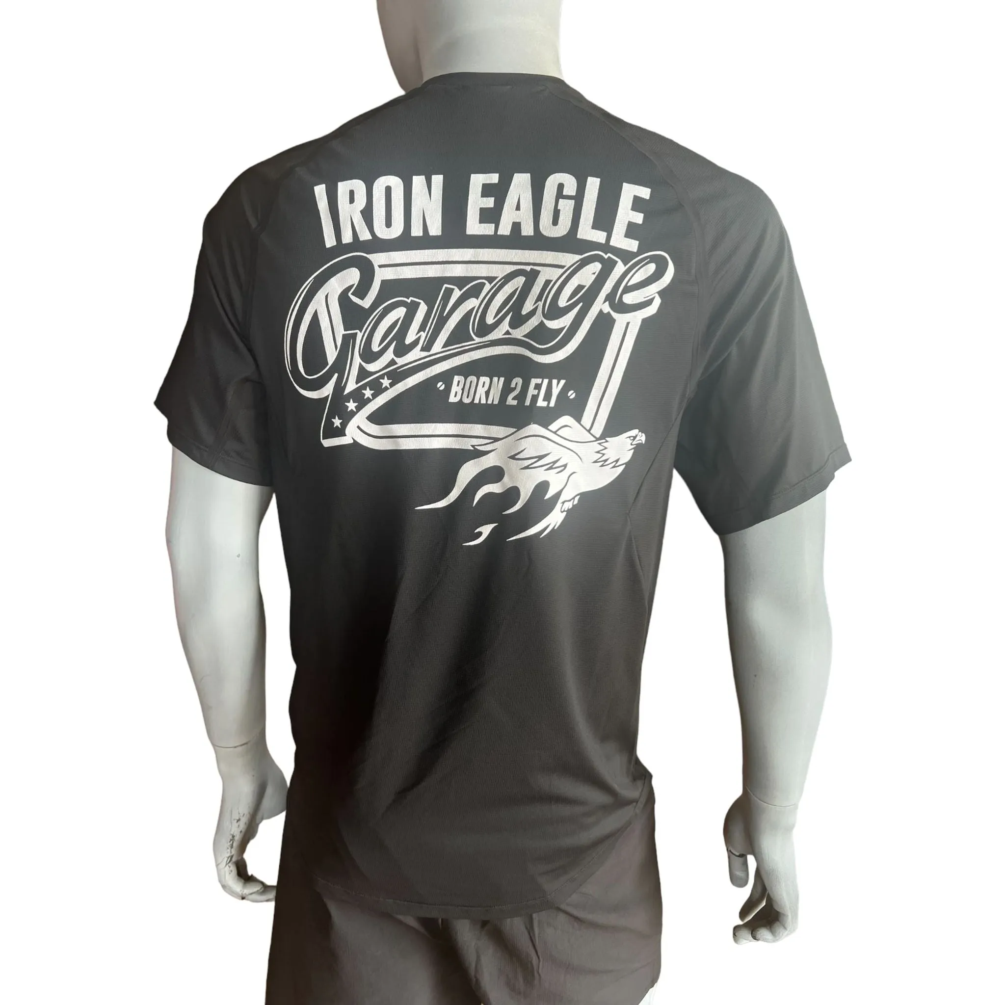 IRON EAGLE SURGE T-SHIRT Black White