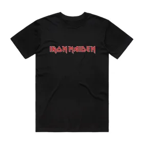 Iron Maiden Classic Logo Black Tee