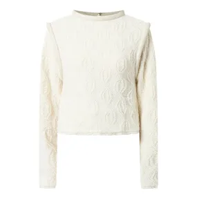 Cream Utah Textured Knit Sweater by ISABEL MARANT