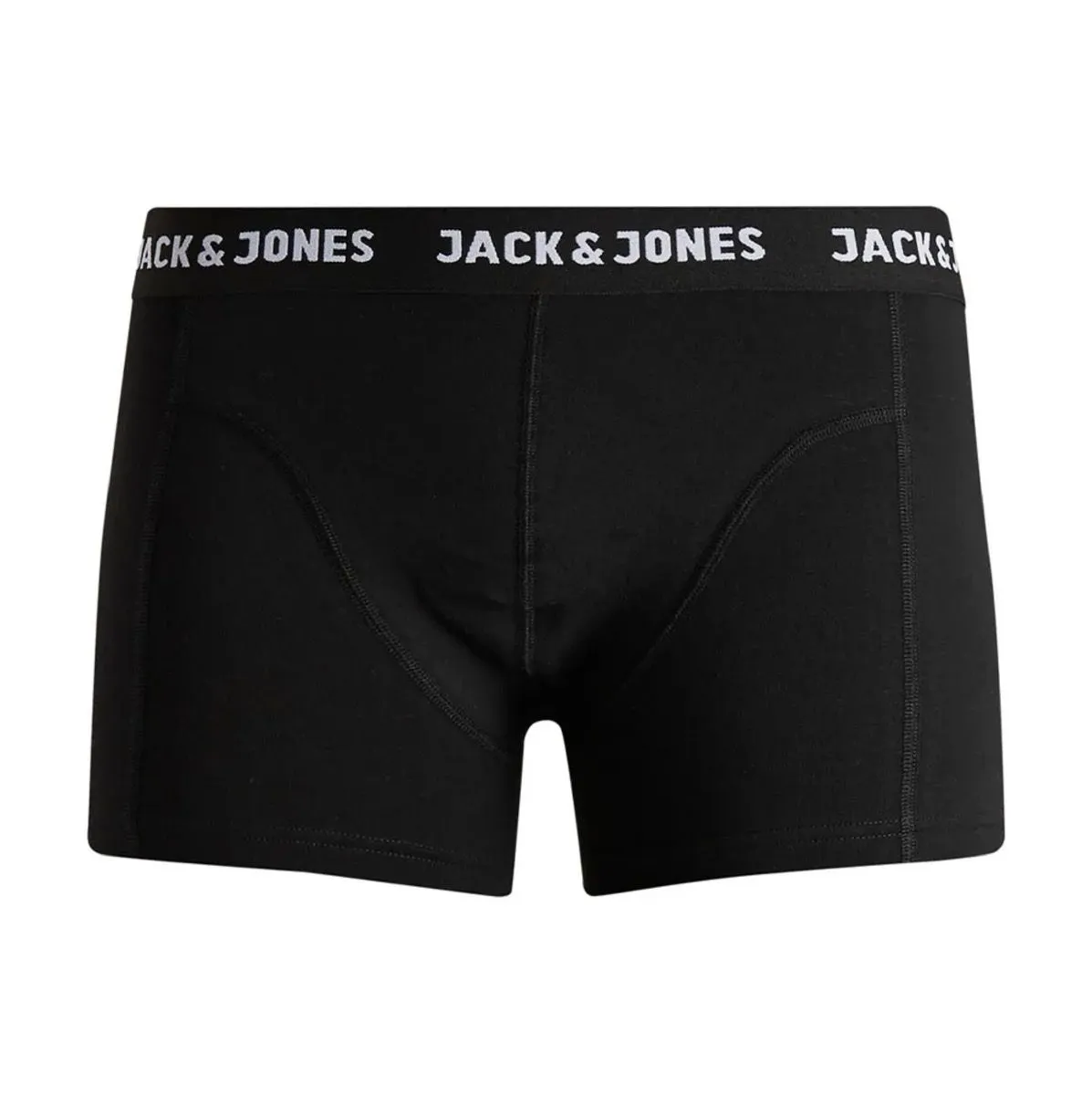 Black Blue Grey Anthony 3-Pack Trunks Shorts for Men by Jack & Jones