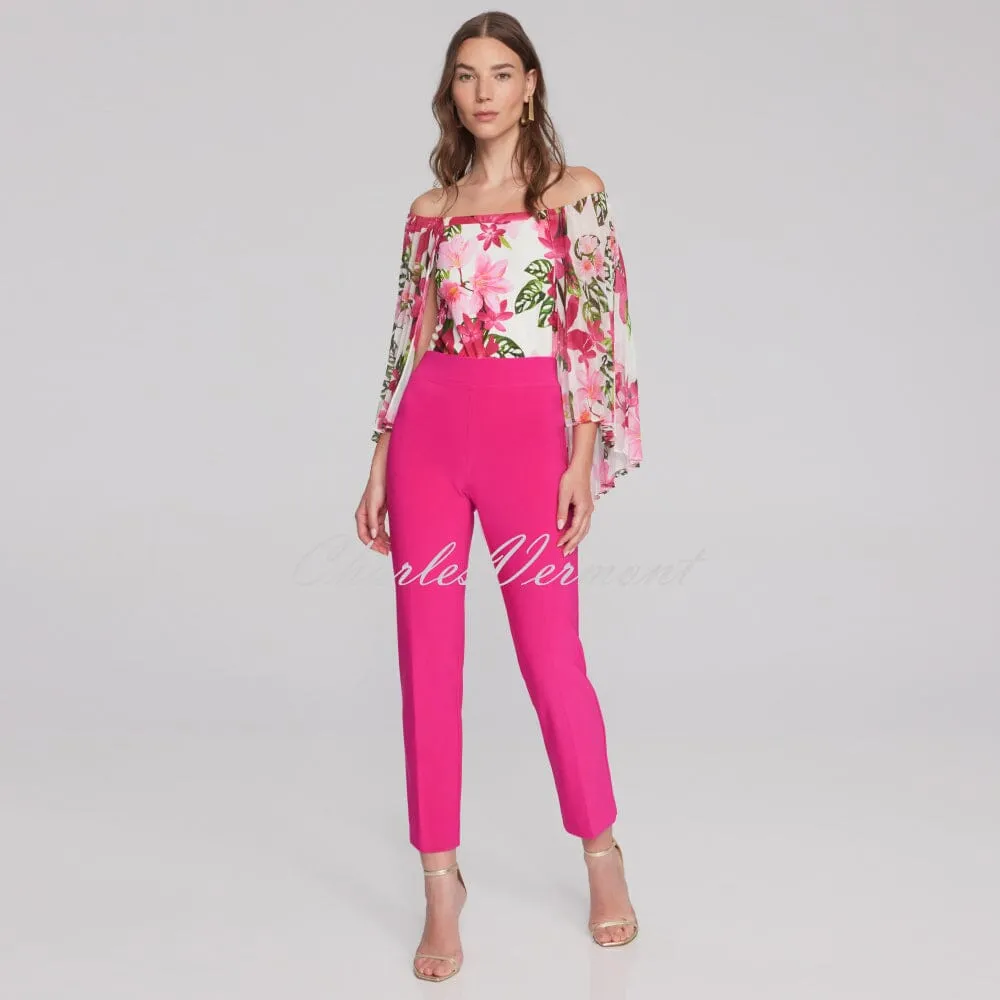 Joseph Ribkoff Trouser Style 143105 Shocking Pink