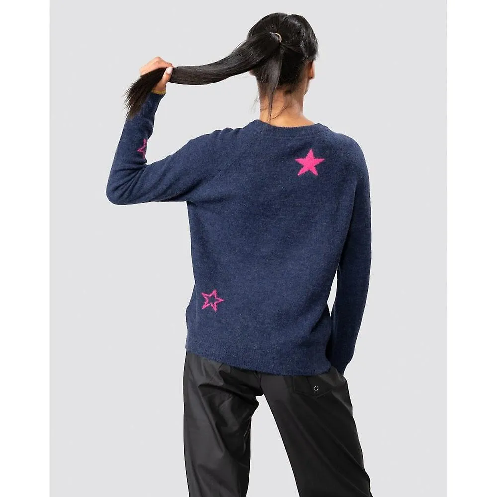 Joules Star Intarsia Sweater for Women