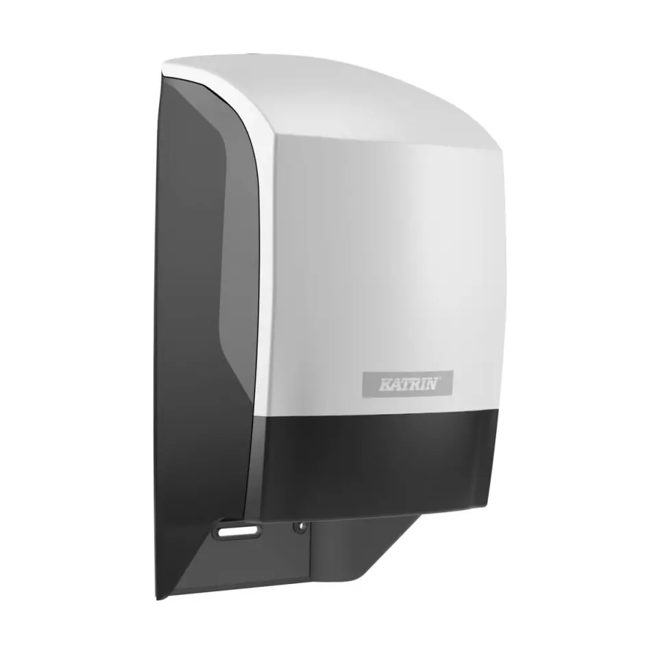 Katrin System Toilet Paper Dispenser, White
