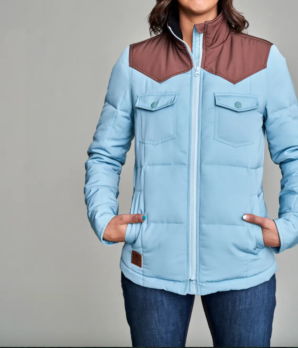 Kimes Ranch Light Blue WyldFire Jacket