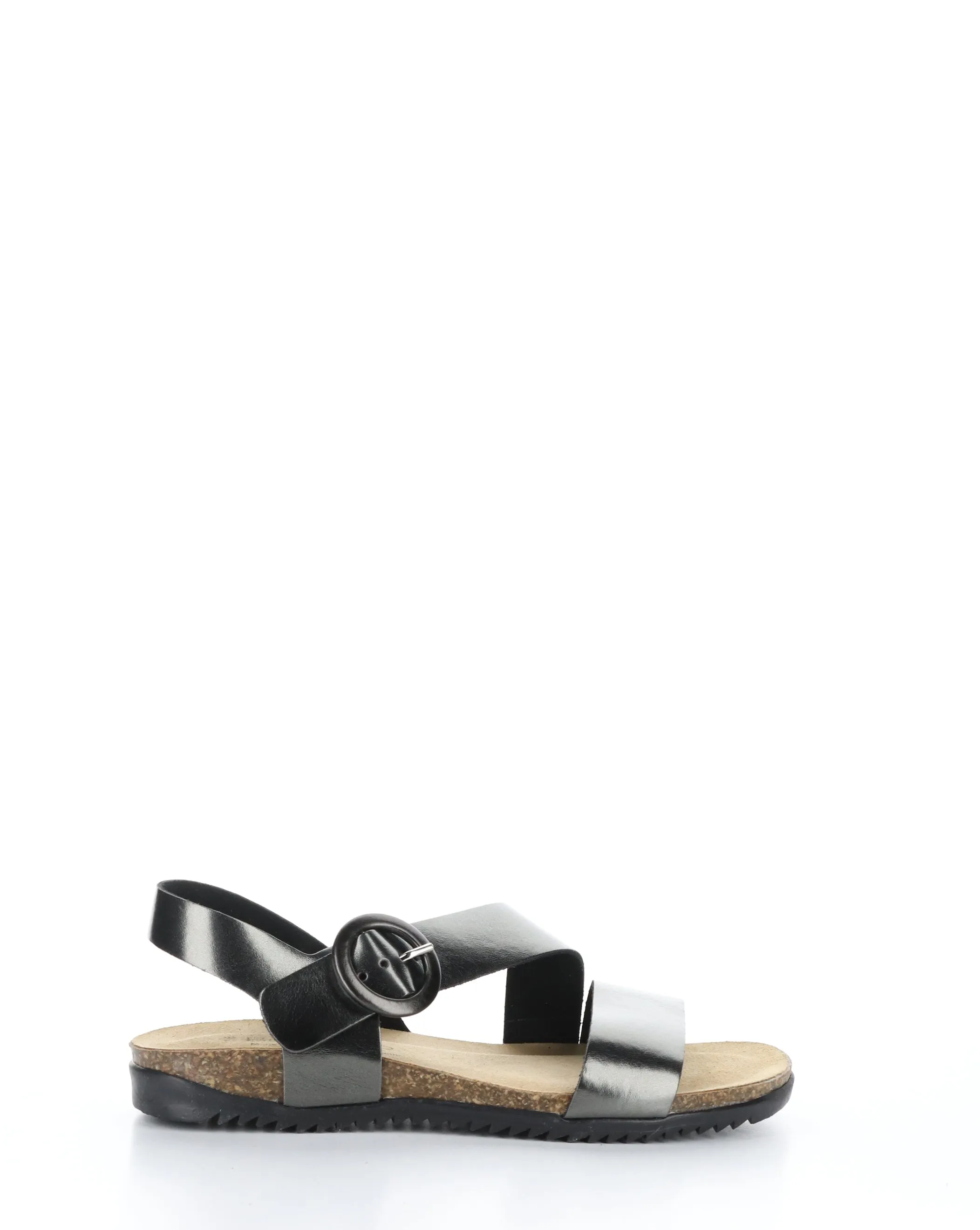 LAVIS PEWTER Sandals with Round Toe