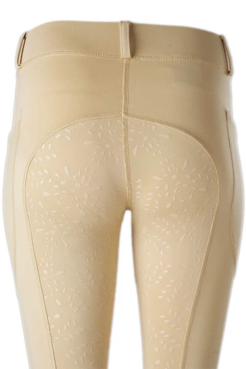 Cream Ladies Riding Leggings