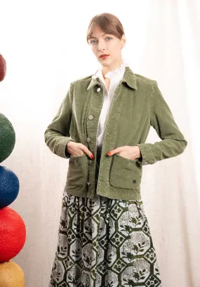     LEON & HARPER     Jacket Varda Tcv Varda Tcv03 Plai Green