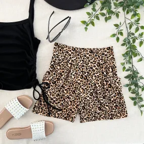 Leopard Print Zosia Shorts