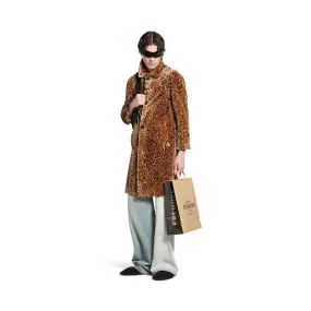 Brown Leopard Coat