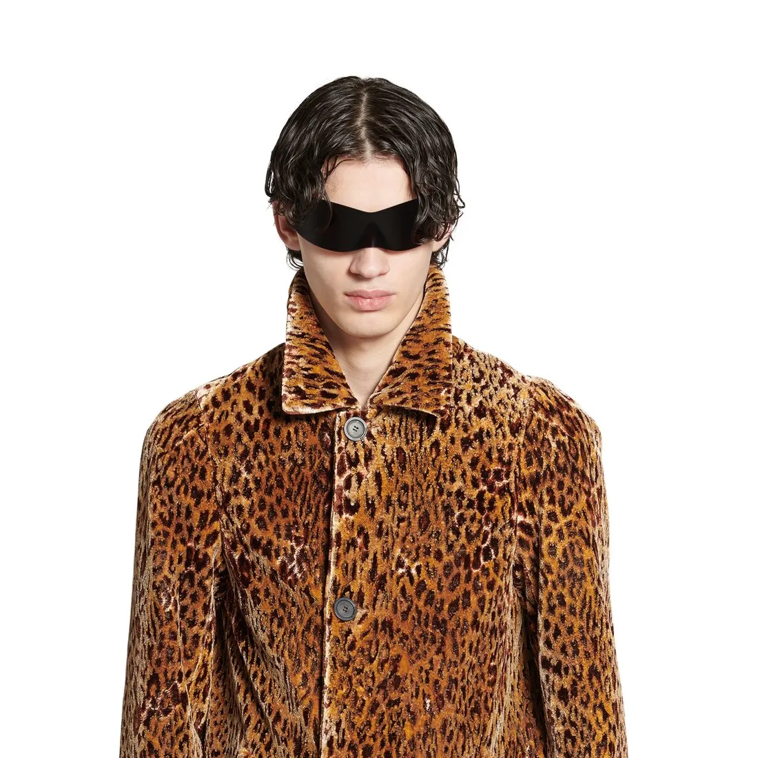 Brown Leopard Coat