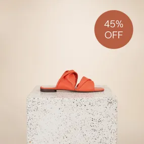 Lido - Sorbet Nappa Sandals at Sample Sale - Final Sale