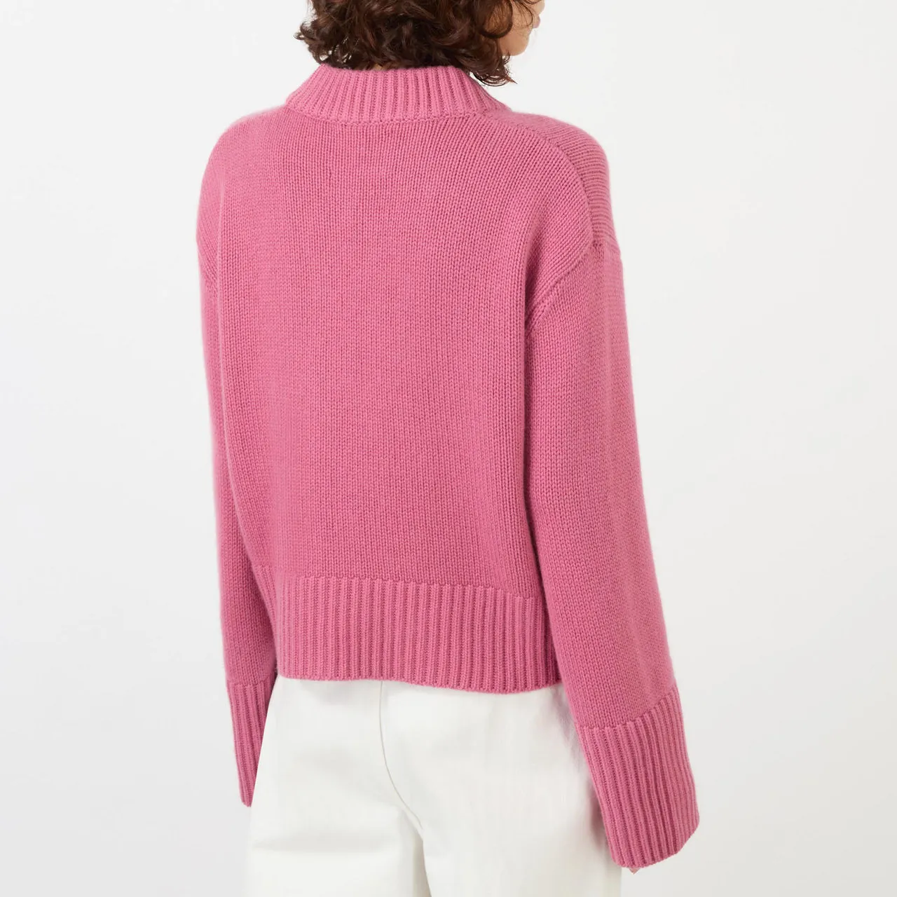 LISA YANG Pink Cashmere Sweater