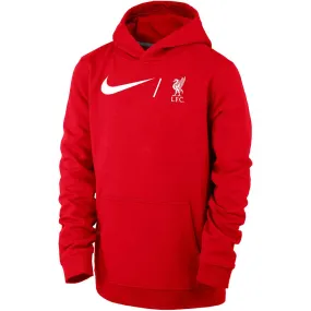 Liverpool FC Nike Youth Fleece Hoodie.