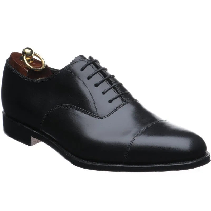 Loake Aldwych men's black calf leather oxford dress shoe