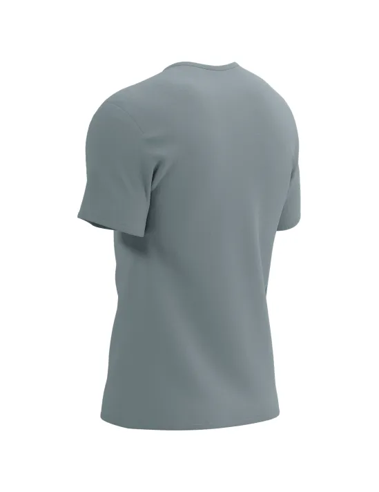 Logo Short Sleeve T-shirt Men's Alloy/Steel Gray