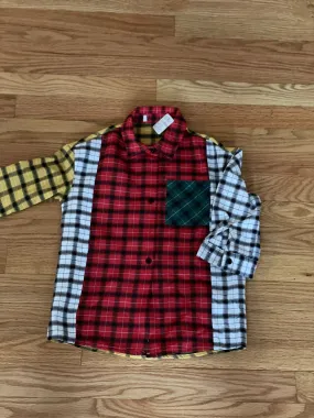 Long sleeve plaid shirt