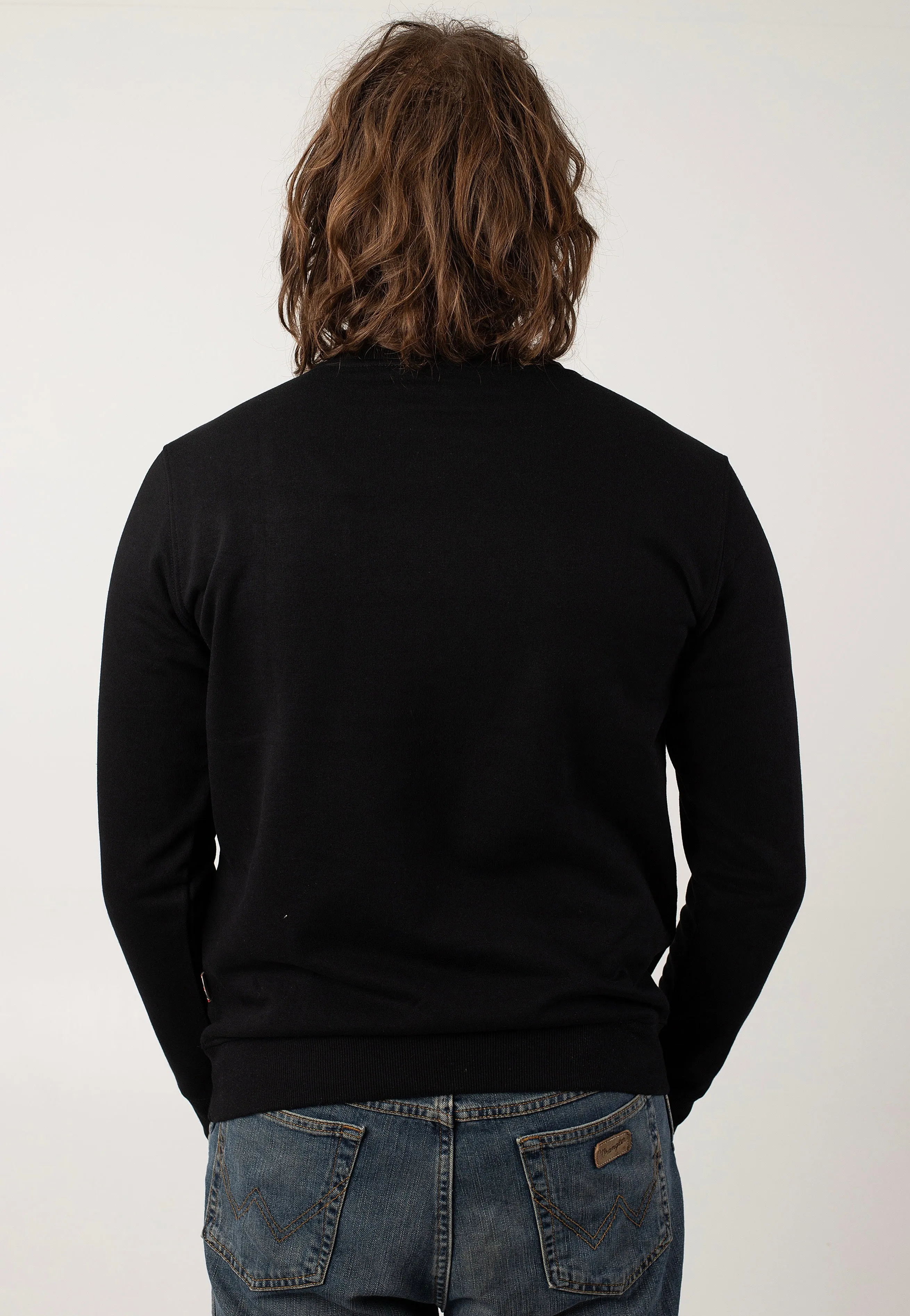 Lonsdale Lympstone Black Sweater