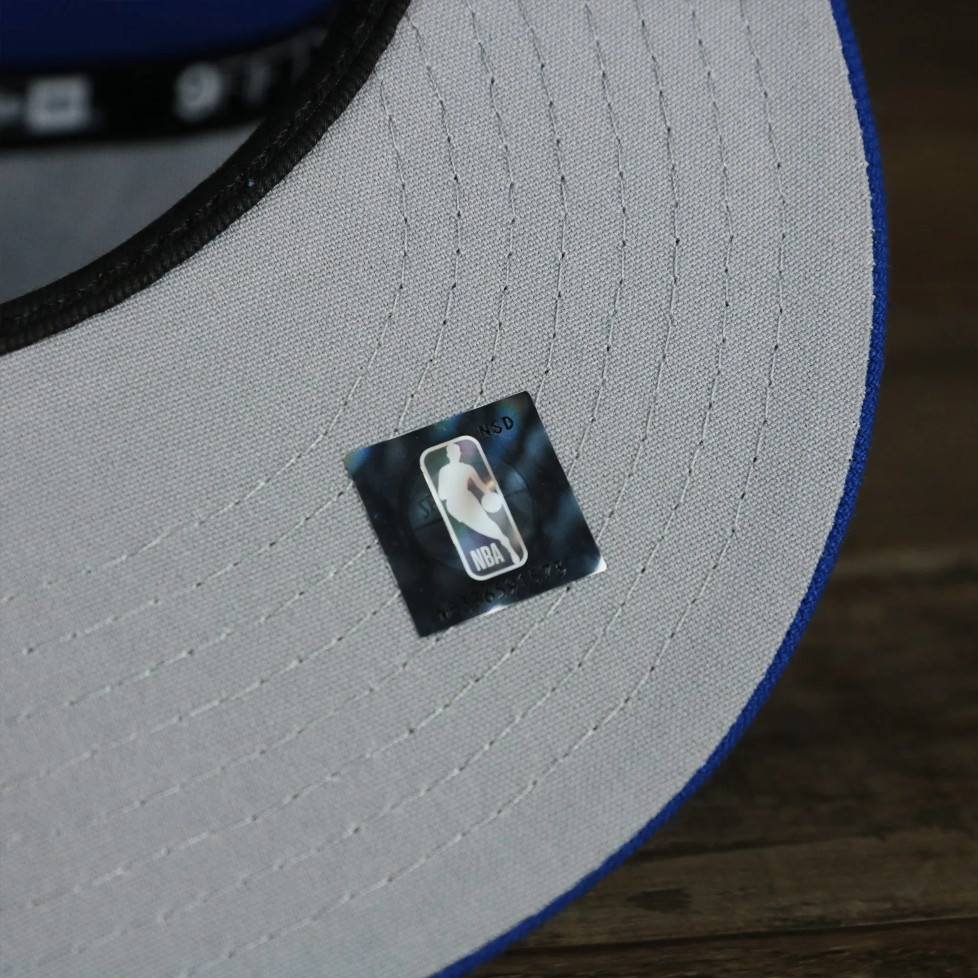 Los Angeles Clippers NBA Patch Snapback Gray Blue OSFM