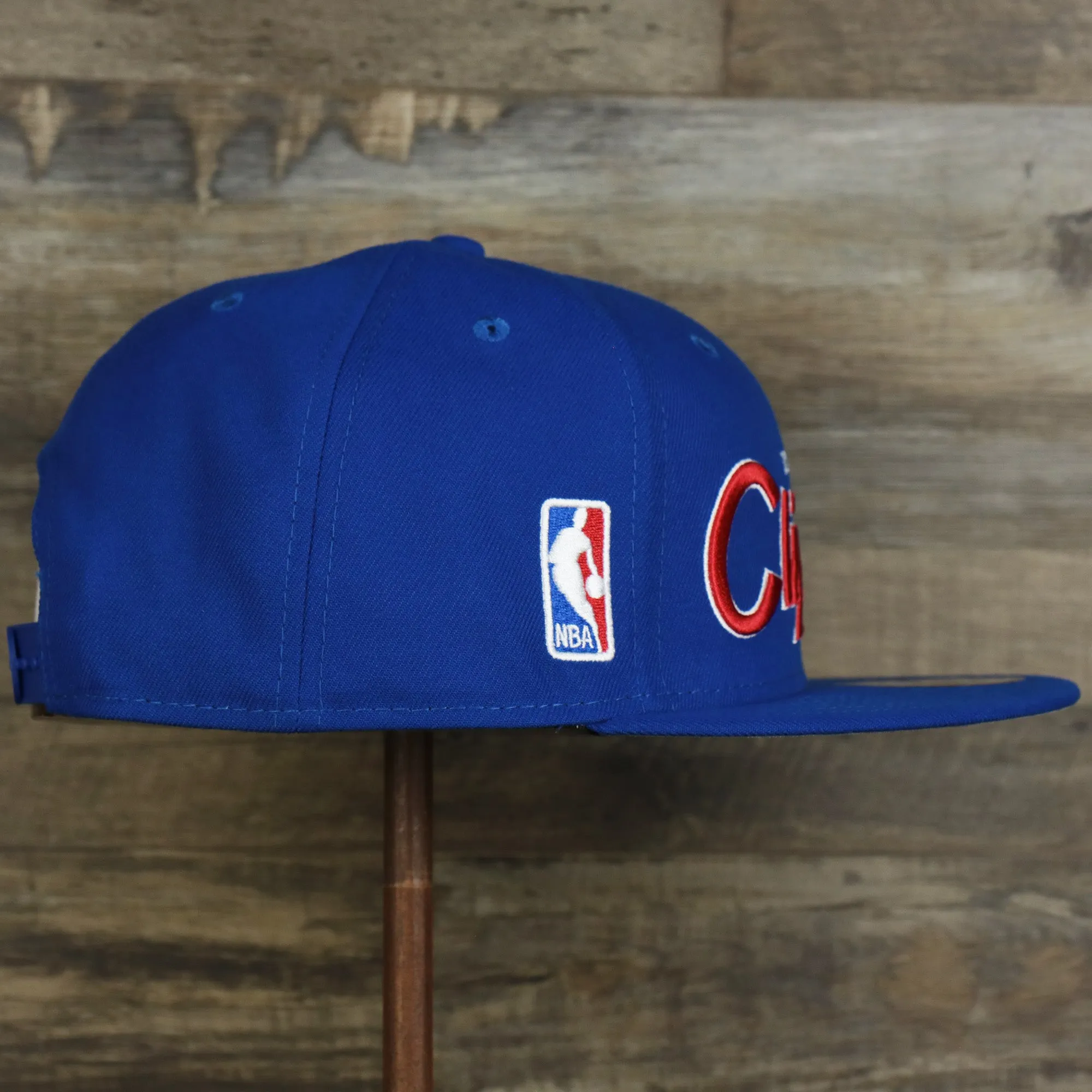 Los Angeles Clippers NBA Patch Snapback Gray Blue OSFM