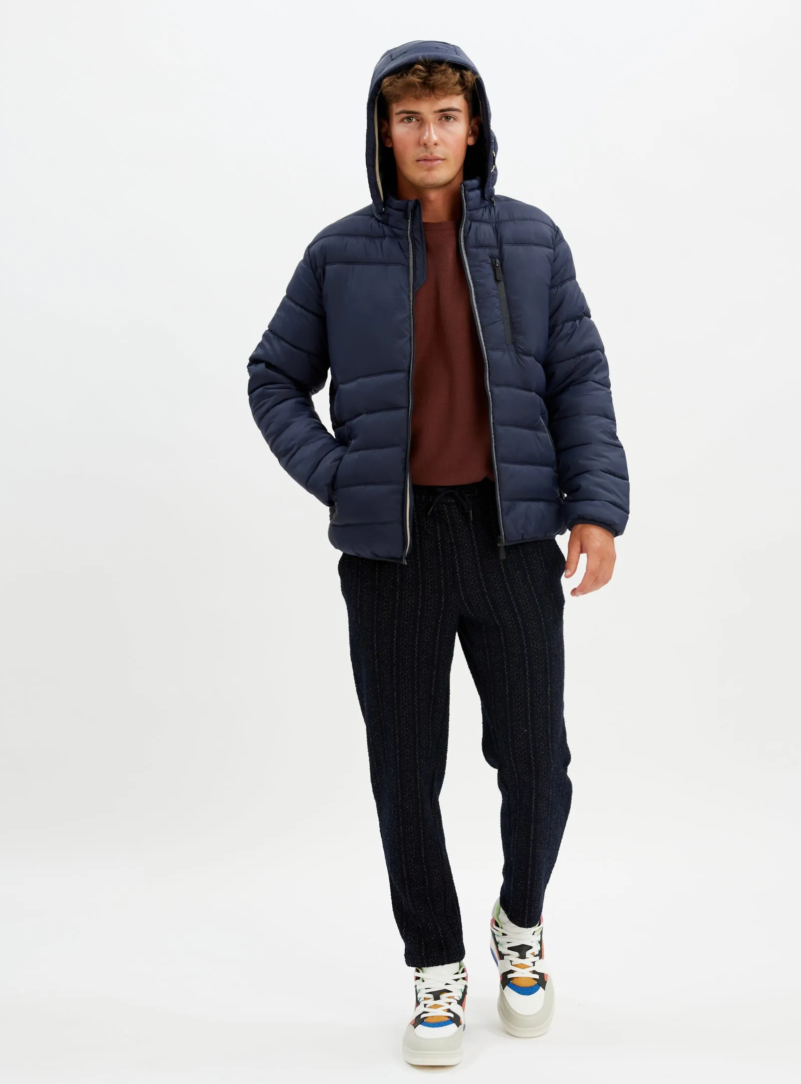 LOWELL Ultralight Quilted Jacket with Detachable Hood