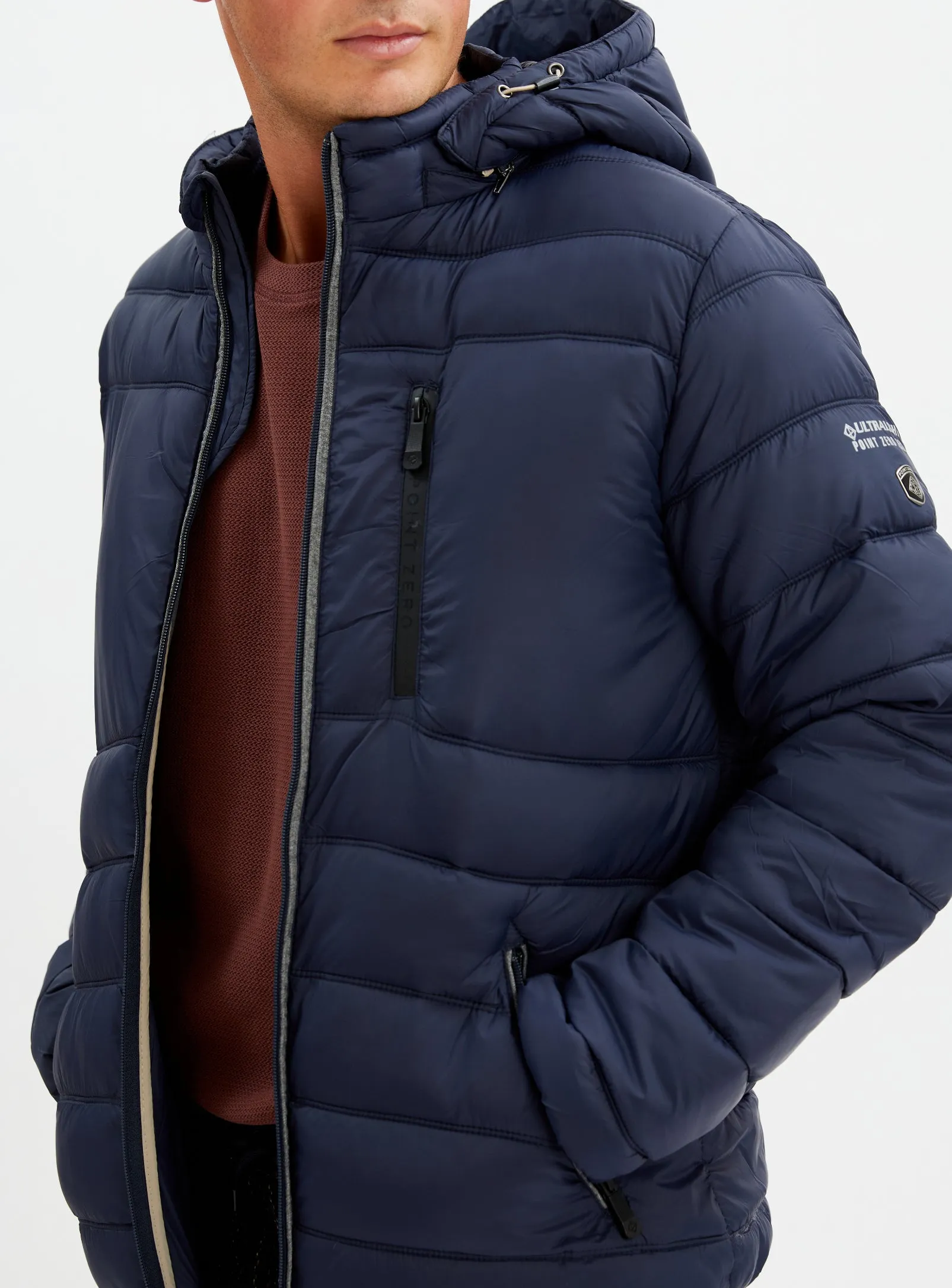 LOWELL Ultralight Quilted Jacket with Detachable Hood