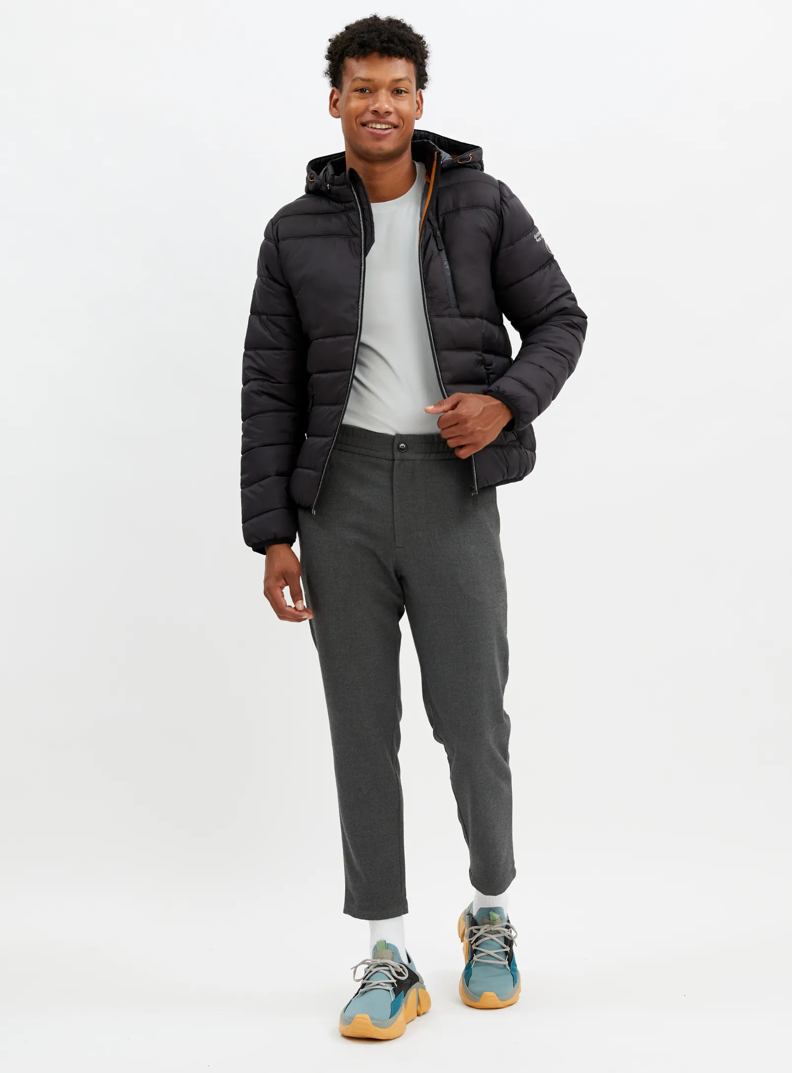 LOWELL Ultralight Quilted Jacket with Detachable Hood