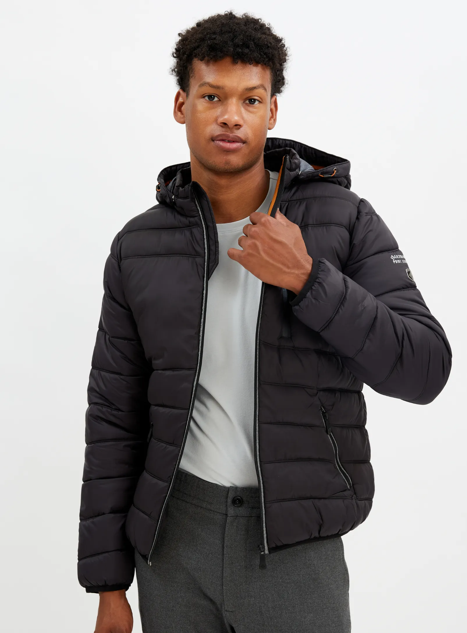 LOWELL Ultralight Quilted Jacket with Detachable Hood