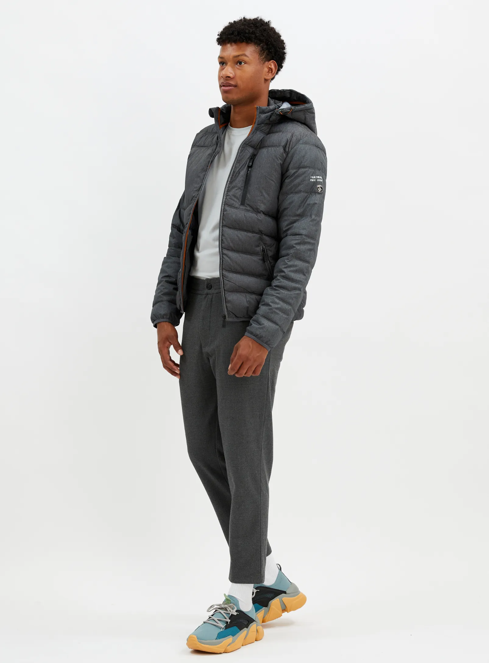 LOWELL Ultralight Quilted Jacket with Detachable Hood