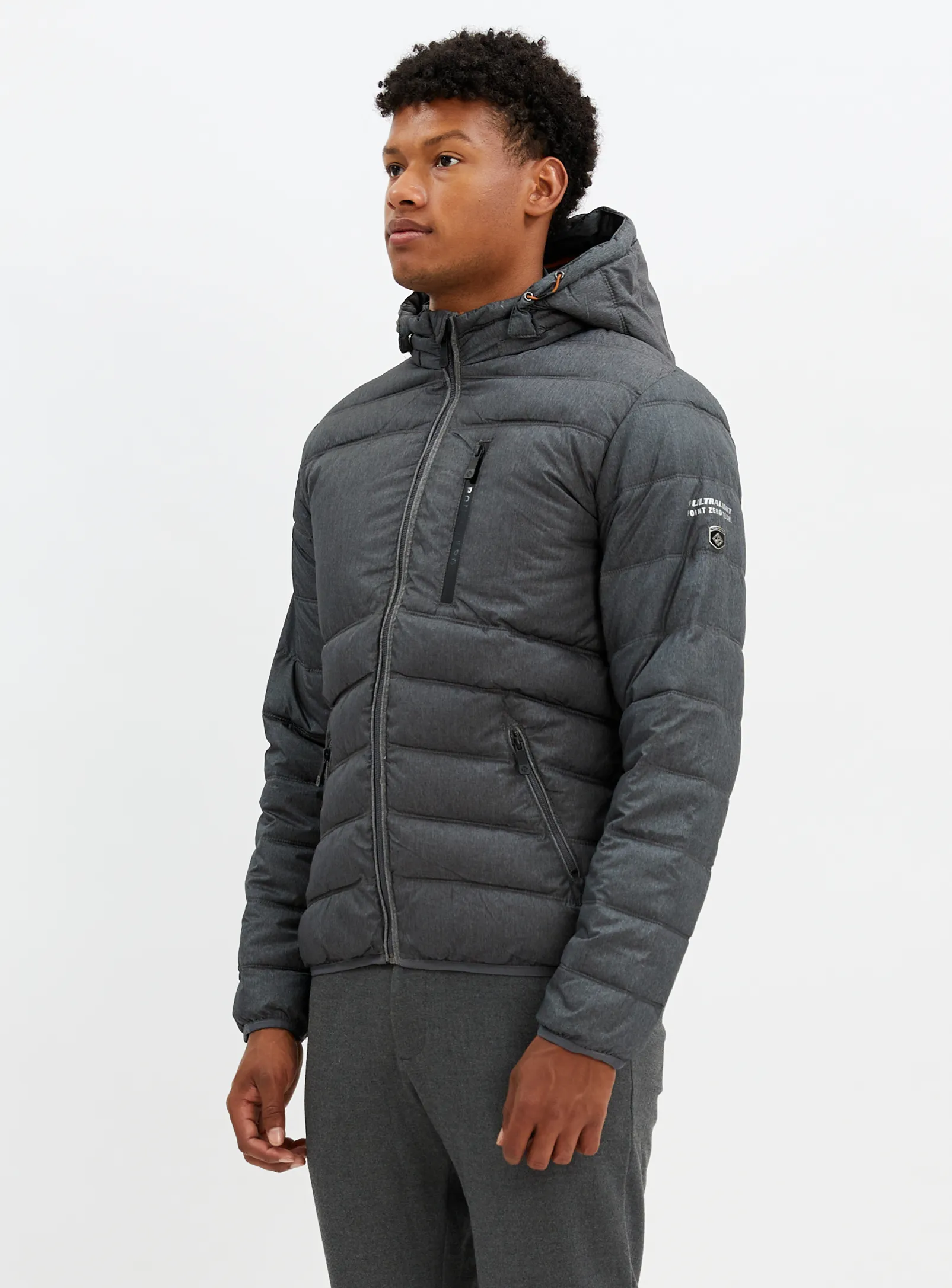 LOWELL Ultralight Quilted Jacket with Detachable Hood