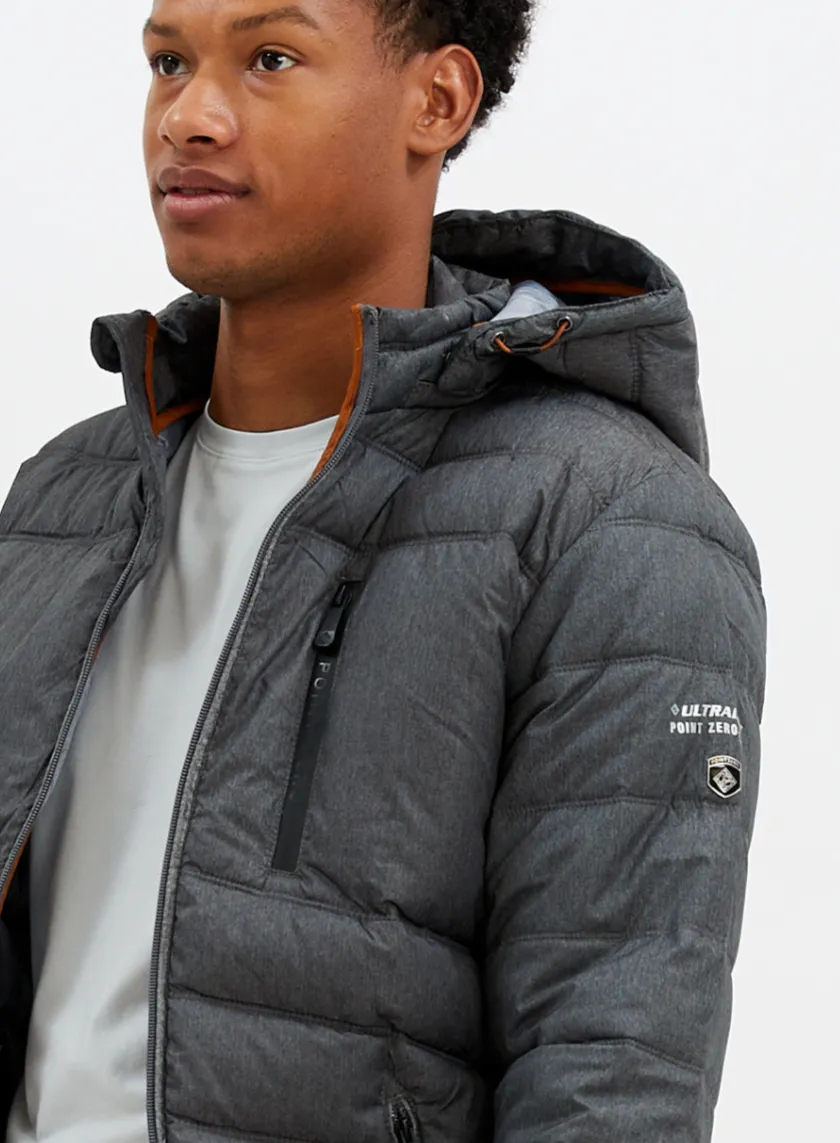 LOWELL Ultralight Quilted Jacket with Detachable Hood