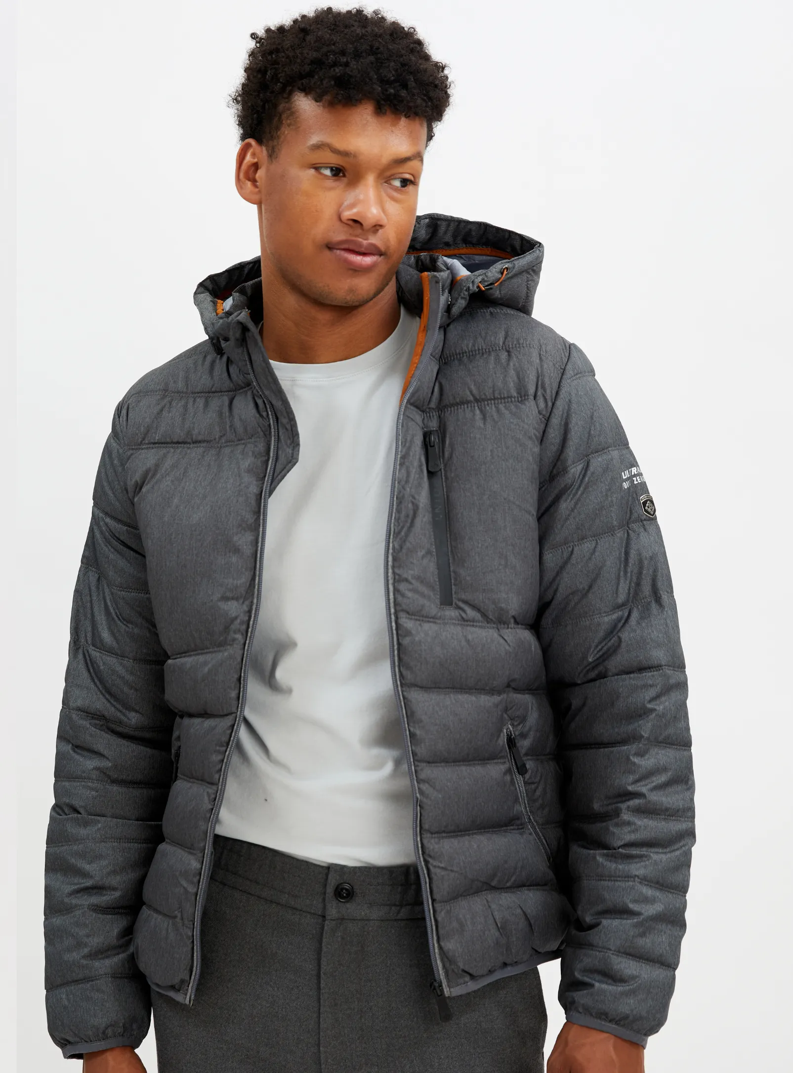 LOWELL Ultralight Quilted Jacket with Detachable Hood