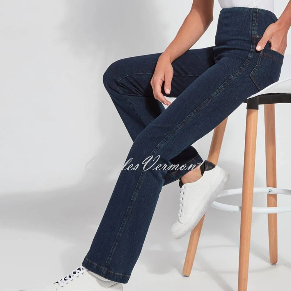 Lysse Denim Bootcut Jeans Back Pockets Style 2278 Indigo