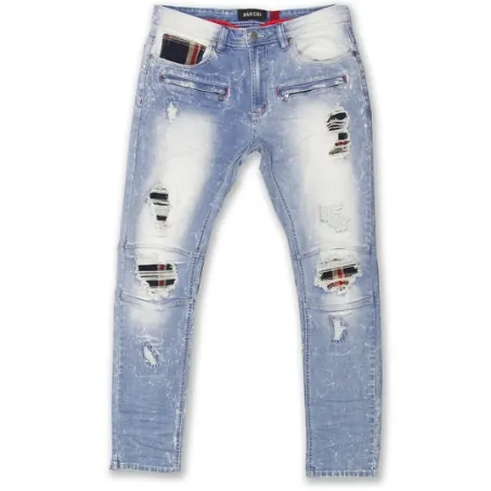 M1768B Light Wash Jeans