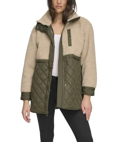 Marc New York Andrew Marc Longline Quilted Jacket