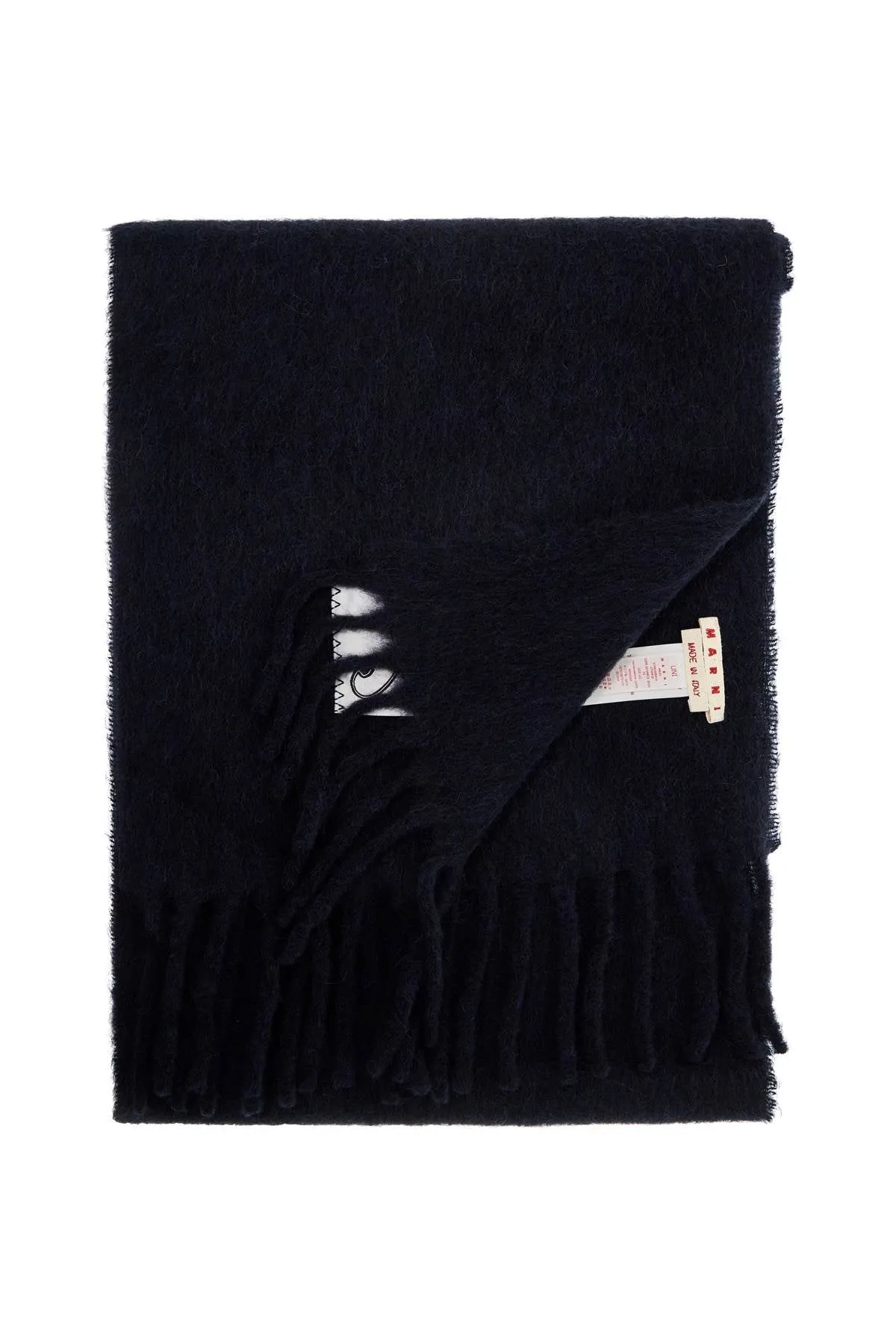 MARNI alpaca wool scarf - luxurious winter accessory.