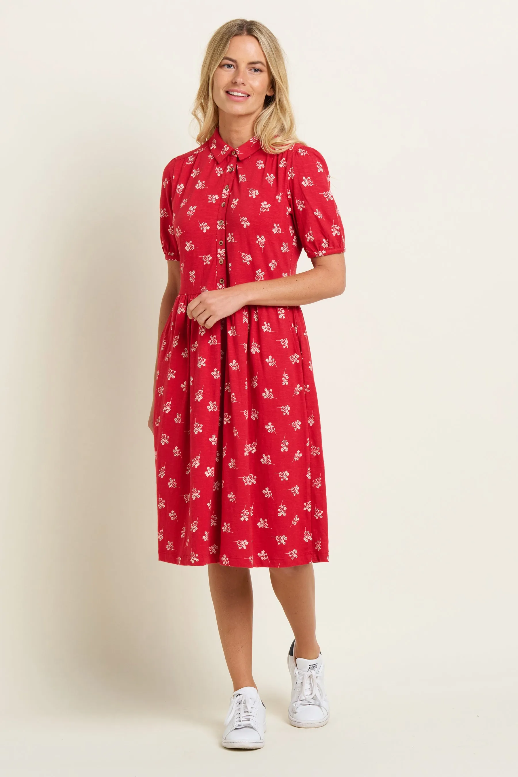 Marnie Shirt Dress - Women's Casual Button-down Dress