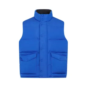 MCQUEEN FW22 Men's Blue Padded Vest