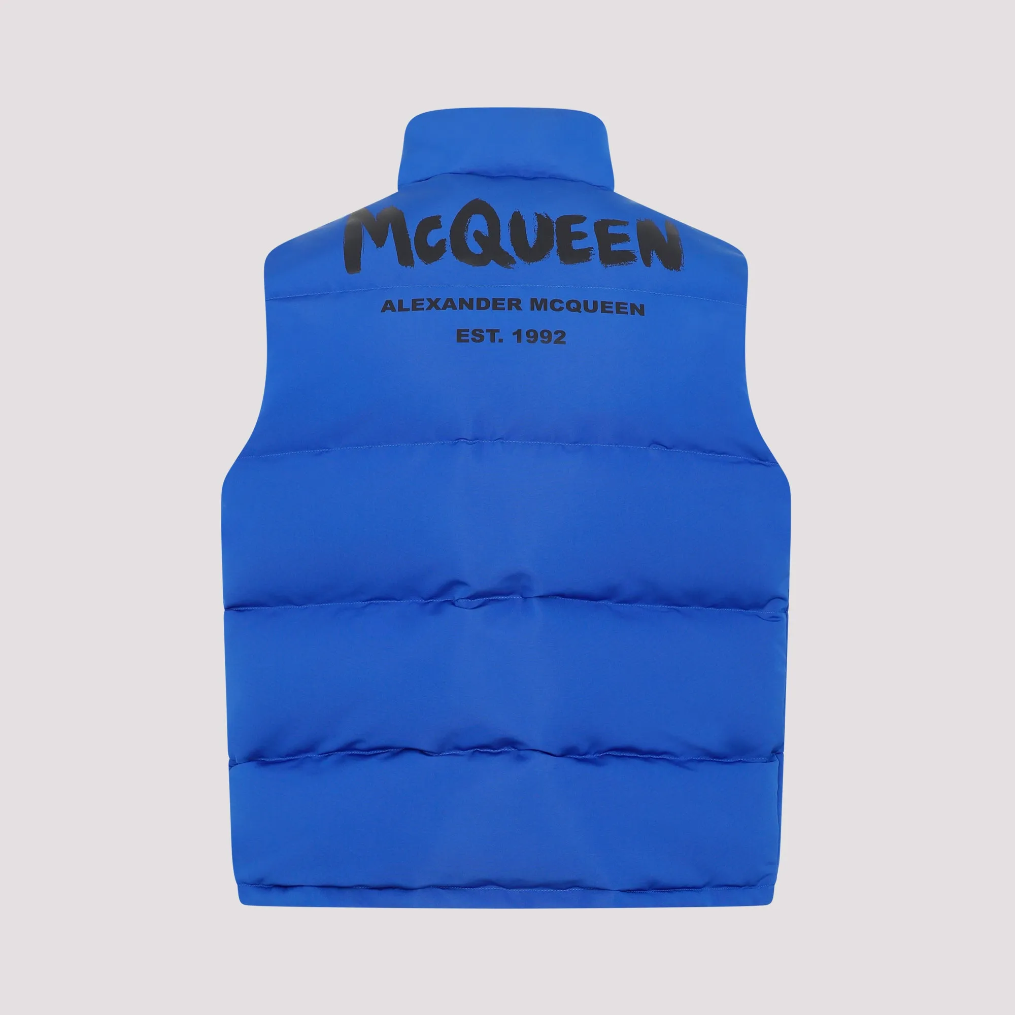 MCQUEEN FW22 Men's Blue Padded Vest