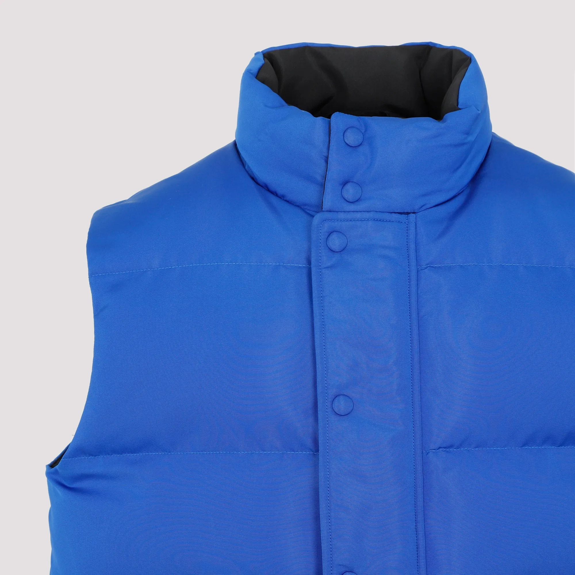 MCQUEEN FW22 Men's Blue Padded Vest