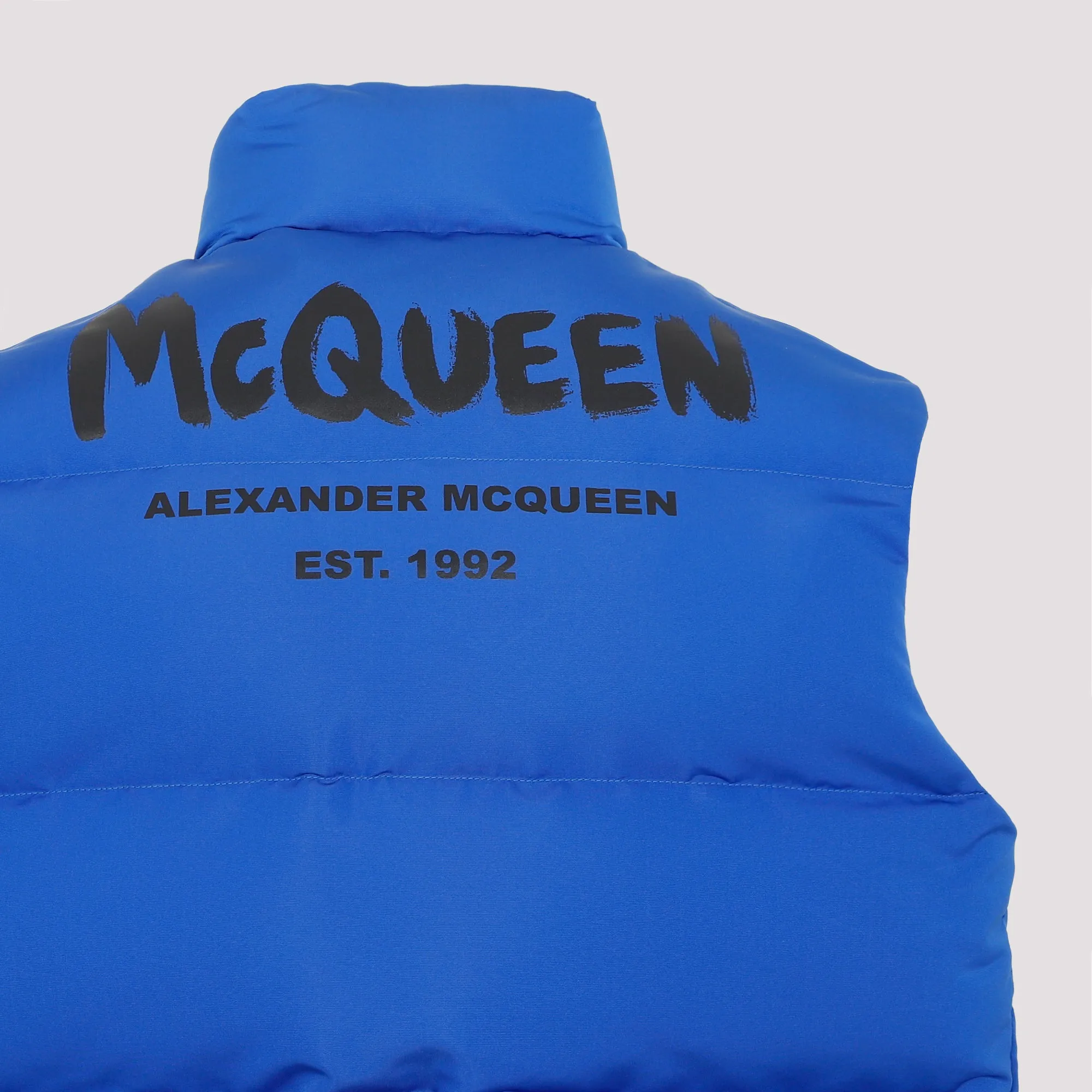 MCQUEEN FW22 Men's Blue Padded Vest