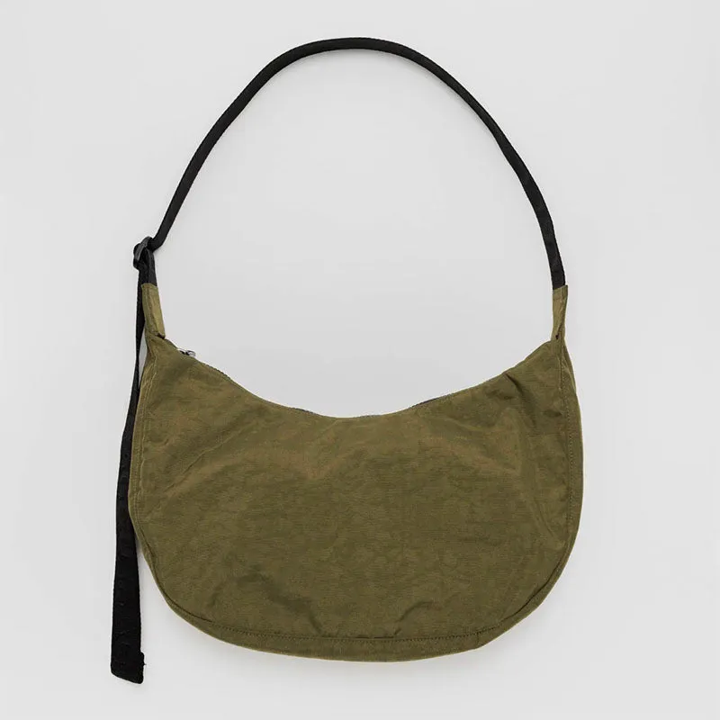 Medium Nylon Crescent Bag by Baggu