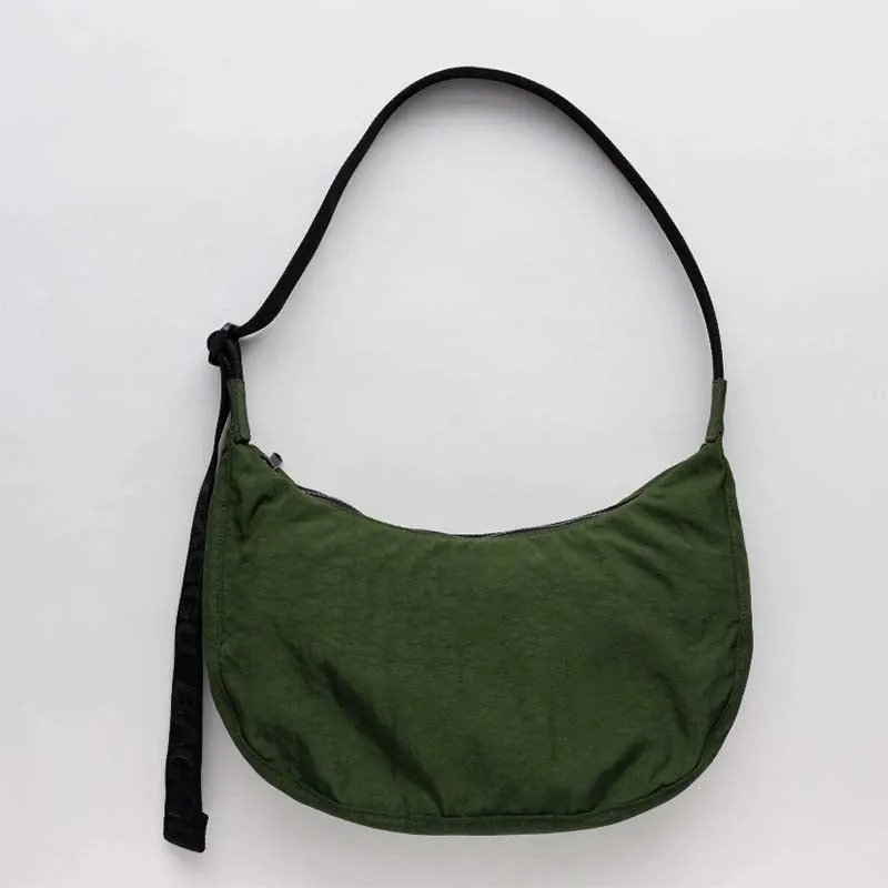 Medium Nylon Crescent Bag by Baggu