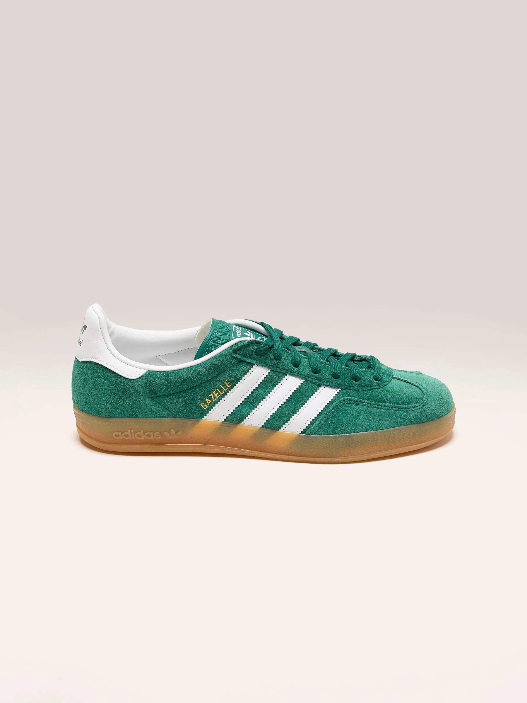 Men's Adidas Gazelle Indoor Shoes - Green (Style 242)