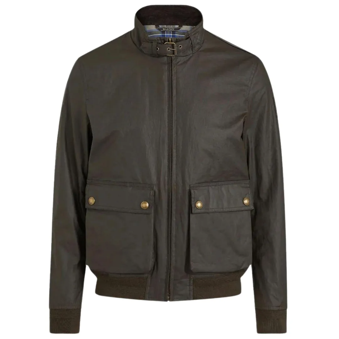 Men's Belstaff Scouter Jacket in Faded Olive