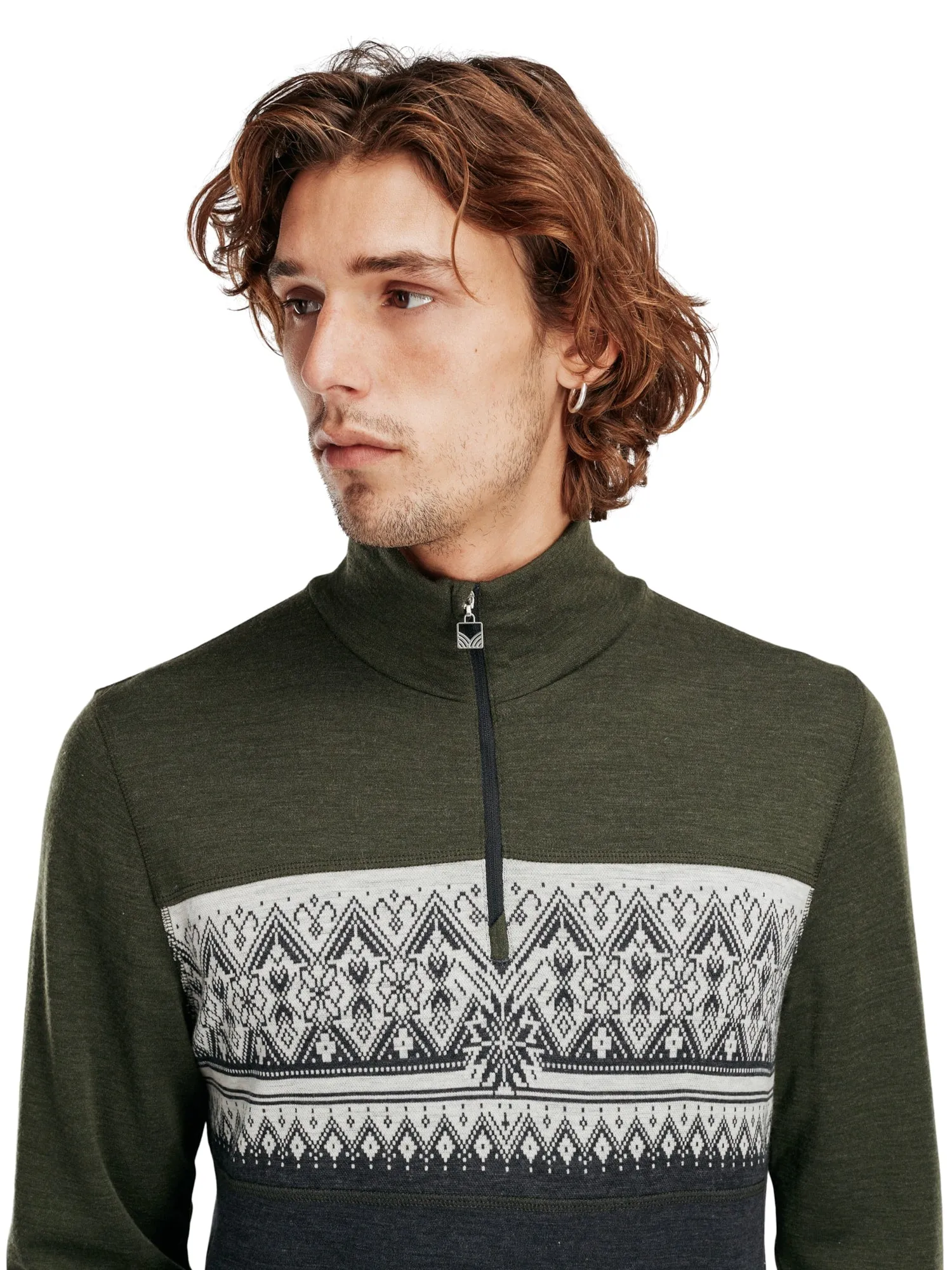 Moritz Sweater for Men | Dark Green | Dale Of Norwary Base Layer