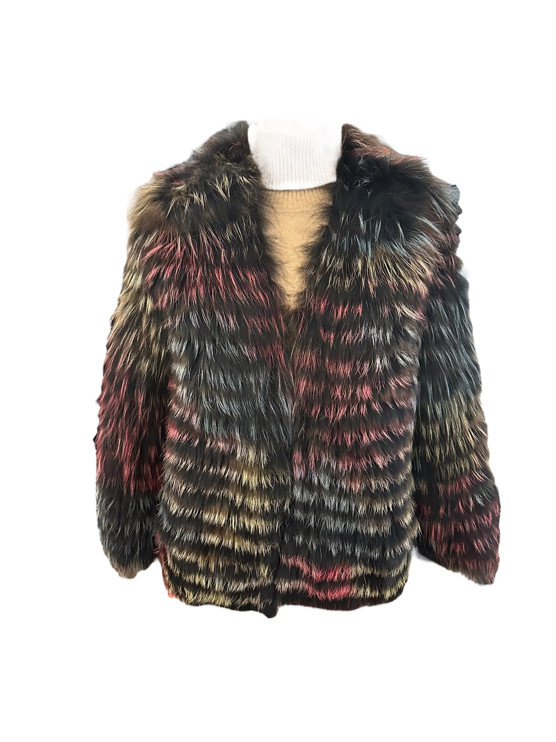 Multi Color Fox Layers Jacket