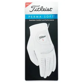 New Titleist Perma-Soft Leather Golf Glove